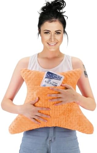 Hysterectomy Pillow with Pocket, Hysterectomy Recovery Abdominal Pillow, Post Surgery Pillow for Abdomen, C-Section Recovery Pillow, Mastectomy, Tummy Tuck, Hernia, Abdominal Surgery Must Haves