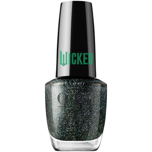 OPI Nail Lacquer Nail Polish | Opaque Crème Metallic Shimmer Chip Resistant Nail Polish | Wicked Limited Edition Holiday Collection