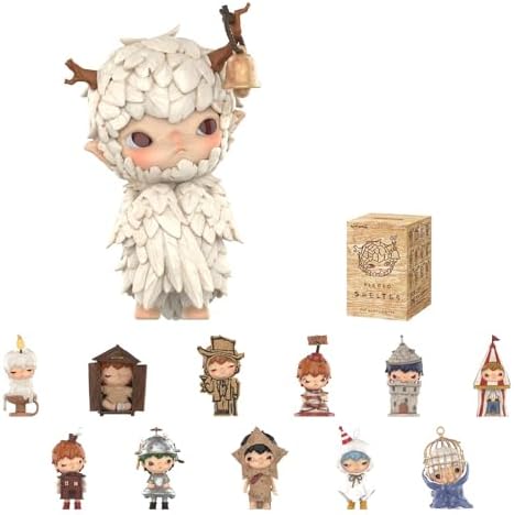 POP MART Hirono Shelter Series Figures, HIRONO Blind Box Figures, Random Design Action Figures Collectible Toys Home Decorations, Holiday Birthday Gifts for Boys and Girls, Single Box