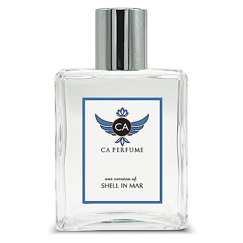 CA Perfume Impression of Grlin Shell in Mar For Women Replica Fragrance Dupes Eau de Parfum Spray Bottle 3.4 Fl Oz/100ml-X1
