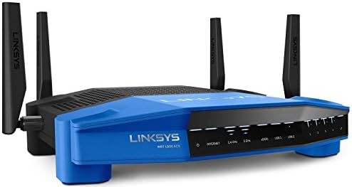 Linksys AC1900 Dual Band Open Source WiFi Wireless Router (WRT1900AC) Renewed