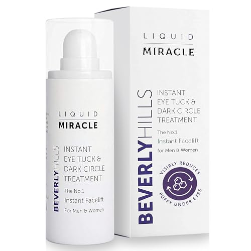 Beverly Hills Instant Facelift Anti Aging Eye Serum Treatment for Dark Circles, Puffy Eyes, Wrinkles, Under Eye Bags, Fine Lines, and Crows Feet | 30mL (120 Days Supply)
