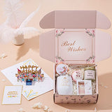 Birthday Gifts for Women,Happy Bath Set Relaxing Spa Gift Baskets Ideas Her, Mom, Sister, Female Friends, Coworker, Wife, Girlfriend, Daughter, Unique Gifts for Women Who Have Everything