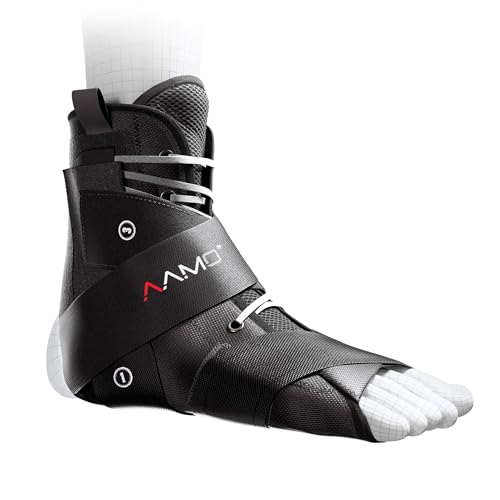 AAMO Sport Lace Up Ankle Brace for Women and Men, Ankle Support, Foot Brace, For Sprained or Injured Ankle and More, Ankle Brace for Sports, Size 2XL