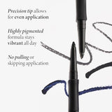 LAURA GELLER NEW YORK INKcredible Gel Eyeliner - After Midnight - Waterproof Smudge-proof Eyeliner Pencil - Built in Sharpener