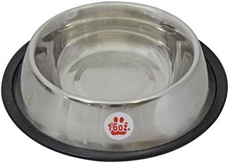 Loving Pets Standard No-Tip Dog Bowl, 32-Ounce