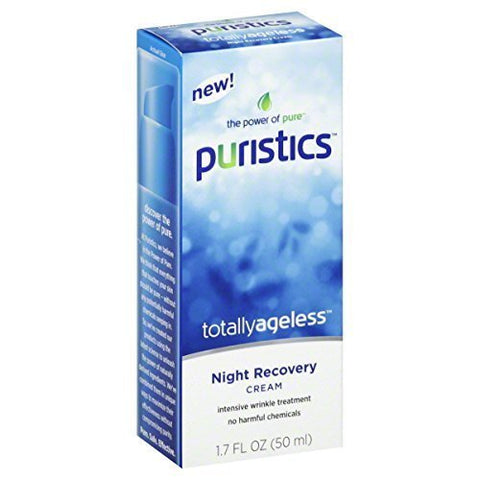 PURISTICS Totally Ageless Night Recovery Cream, 1.7 fl oz.