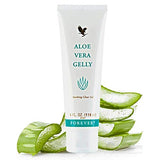 Forever Living - Forever Aloe Vera Gelly - Pure Aloe Gel - Soothes, Moisturizes, and Conditions - Vegan, Vegetarian, Gluten-Free - 4 fl oz. (2 Pack)