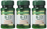 Nature's Bounty Vitamin B-12 5000 mcg, 40 Quick Dissolve Tablets (Pack of 3)