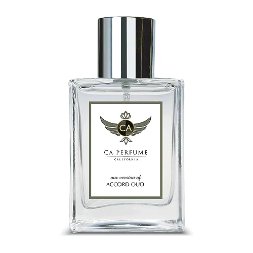 CA Perfume Impression of Accord Oud For Women & Men Replica Fragrance Dupes Eau de Parfum Spray Bottle 1.7 Fl Oz/50ml-X1