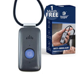 Safety+ 4G Medical Alert System for Seniors: Fall Detection, 24/7 Monitoring, GPS Location, Small, Lightweight, Wireless SOS Call Button, Personal Safety, Wearable Panic Button, (Call to Activate)