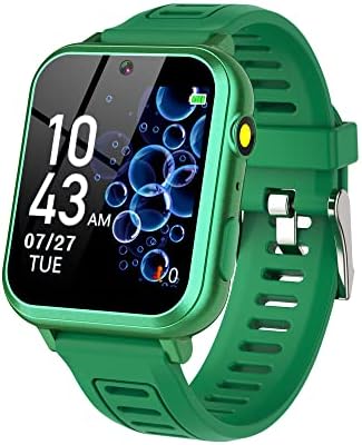 Smart Watch for Kids, Kids Smart Watch with 24 Puzzle Games Camera Video Recorder Music Alarm Calculator Calendar Flashlight Pedometer Birthday Gift Kids Watch Toys for 3-12 Year Old Boys Girls