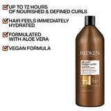 Redken All Soft Mega Curls Conditioner | For Extremely Dry Hair, Curly & Coily Hair | Nourishes & Softens | With Aloe Vera | 33.8 Fl Oz