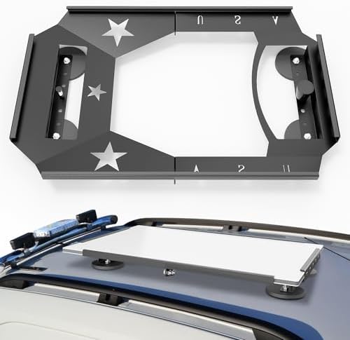 Starlink Gen 3 Flat Mount Kit, Starlink Standard Dish Magnetic Quick Release Roof Mount Kit for RV, Vans, Boat, Overlanding