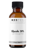 MedPeel Light Strength Chemical Peel Set - with Alpha & Beta Hydroxy Acid Face Peel for all Skin Tones - 10% Salicylic 30ml/1fl oz, 30% Glycolic