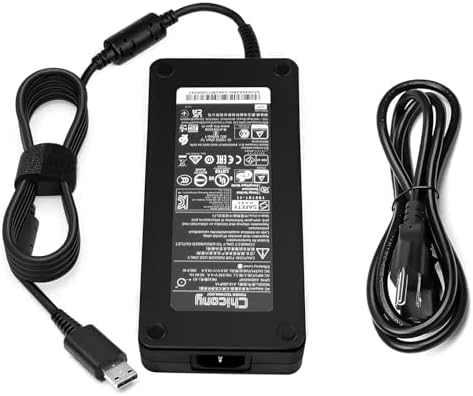 280W USB Tip Charger for MSI GS77 GE66 GE76 Raider GP76 GP66 Leopard ADP-280BB B A18-280P1A Clevo X170SM-G X170KM-G OEM Msi 280w Laptop Charger adp-280eb d Slim Design