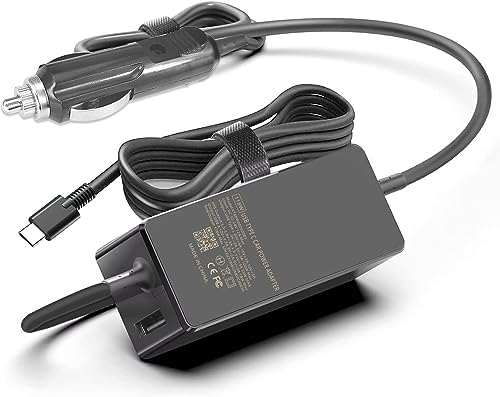 100W USB C AC Adapter Laptop Car Charger for Dell Latitide,for Lenovo Asus HP Samsung Laptop Car Power Cord