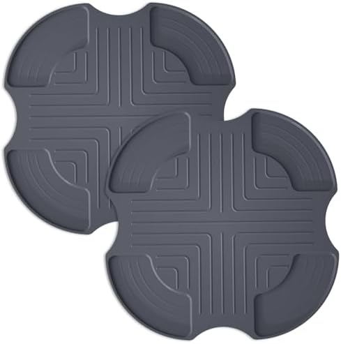 Air Fryer Trivets Silicone for Ninja Crispi, Heat-Resistant Hot Pads Potholders for Ninja Crispi Airfryer Accessories, Dishwasher-Safe Kitchen Holder