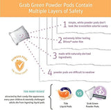 Grab Green Newborn Baby Laundry Detergent Pods - Natural Laundry Powder Pods (60 Pods, Fragrance Free)