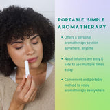 MOXĒ Nasal Inhalers Bundle, 8 Essential Oils, 100% Pure and Undiluted, Therapeutic Grade, No-Mess Portable Aromatherapy, Includes Eucalyptus, Peppermint, Lavender, Tea Tree, Made in USA (Pack of 8)…