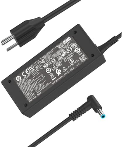 45W 19.5V 2.31A L25296-001 Laptop Charger Fit for HP is 13252 Pavilion x360 11 13 14 15 HP Notebook 15 Zbook 14u G4 G5 15u HP Spectre X360 R-41013323 L25296-003/002 213349-109 Adapter Power Supply