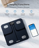 RENPHO Wi-Fi Bluetooth Scale Smart Digital Bathroom Weight BMI Body Fat Scale Tracks 13 Metrics, Wireless Body Composition Analysis & Health Monitor with Lighted LED Display - Elis Aspire