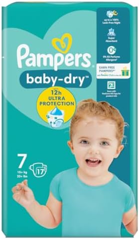 PAMPERS Baby Dry 7 CRRY PK 17S