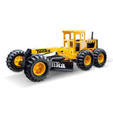 Tonka Steel Classics, Road Grader – Made With Real Steel and Sturdy Plastic, Grader Tractor Toy, Yellow Friction Powered, Boys and Girls Ages 3+, Construction Truck, Toddlers, Birthday Gift, Christmas