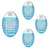 4 Packs Indoor Bug Zapper, Fly Trap for Indoors, Mosquitos Zapper, Electronic Mosquitoes Killer, Mosquito Zapper with LED Lights for Living Room, Home, Kitchen, Bedroom, Baby Room, Office