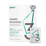Puori P3 Health Essentials - Multivitamins for Men and Women - 30 Servings - Omega 3, Vitamin D, Magnesium, Zinc - Multi-Nutrient for Brains and Energy