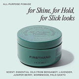 Firsthand Supply All-Purpose Hair Pomade - Clean & Non-toxic Hair Care Ingredients - Gives a Low Shine, Shape and Firm Hold To Your Hair - 3oz (88ml)