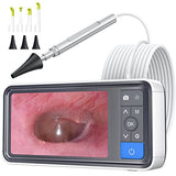 ScopeAround Otoscope Ear Camera with 4.5" IPS Screen, 1920x1080 FHD Smart Visual Ear Cleaner with Camera Tool Kit, Plug & Play at Home Ear Infection Detector Ear Wax Removal Camera with Light