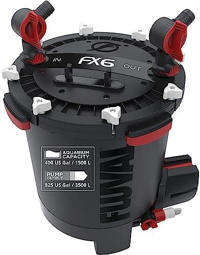 Fluval FX6 High Performance Aquarium Filter, Canister Filter for Aquariums up to 400 Gal.