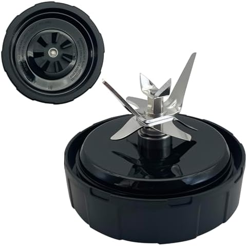 Blender 7 Fins Blade Base Extractor 703KKU100 Replacement Parts Compatible with Ninja Foodi Power SS100 SS101, SS150 Twist, SS151 Twisti, SS300 SS350 SS351 SS400 SS401 CO101B CO150B CO351B CO401B