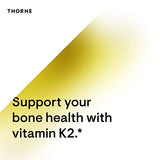 THORNE Vitamin K2 Liquid (1 mg per Drop) - Concentrated Vitamin K2 Supplement for Heart and Bone Support - 1 Fl Oz