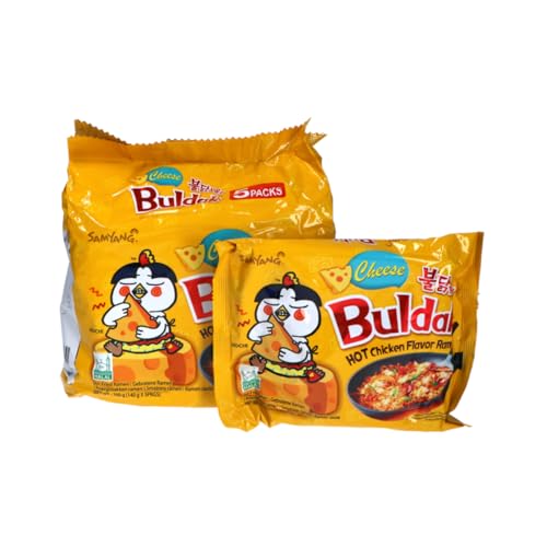 Samyang Cheese Flavor Buldak Ramen Pack of 5