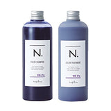 NAPLA N. N Dot Color Shampoo Pu (Purple) 11.8 fl oz (320 ml) & Treatment 10.6 oz (300 g) Set