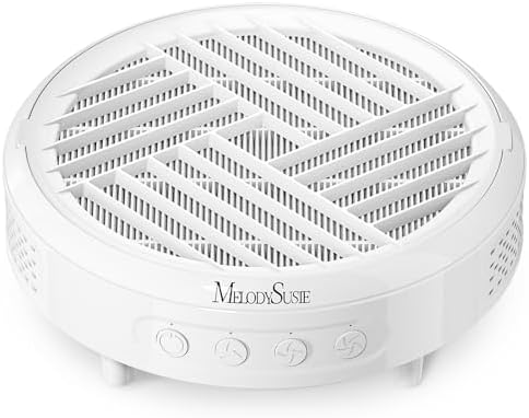 MelodySusie Nail Dust Collector,Compact Vacuum Fan Dust Collector for Beginner with Reusable Filter,HPro Powerful Dust Suction Machine Manicure Pedicure Tool for Acrylic Nail Polishing,Salon & Home