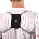 PRIMEKINETIX PostureMedic Dynamic Posture Brace for Neck, Upper, and Lower Back Support - Advanced Long-Term Posture Correction Tool, For Enhanced Shoulder Alignment and Posture Improvement- L(Silver)