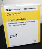 Xeroform Petrolatum Dressing Patch - 4 X 4 Inches, 25 ea (1 Pack)