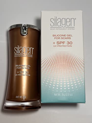 Silagen Silicone Gel +Sun Protection Factor, 0.50 Ounce (Pack of 1), 0.29 pounds