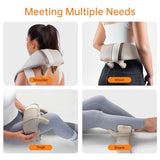 Mebak N1 Neck Massager with Heat, Shiatsu Neck and Shoulder Massager for Pain Relief Deep Tissue, Portable Kneading Massage Pillow