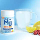 SlowMag® Magnesium and Calcium Drink Mix – Raspberry Lemon Flavor, 4 oz