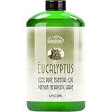 Naturalitana - Eucalyptus Essential Oil (16oz Bulk) for Aromatherapy, Diffuser, Soap, Bath Bombs, Candles
