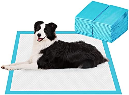 Extra Large Pet Training and Puppy Pads Pee Pads for Dogs 28"x34" -18 Count Super Absorbent & Leak-Proof