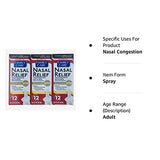 FAMILY CARE Nasal Relief Pump Mist Spray .5OZ [ Pack of 3 ]