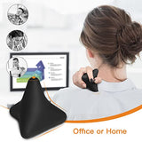 Trigger Point Massage Therapy Tool for Deep Tissue, AOT Mountable Massage Ball with Suction Cup, Manual Back Massager Kit for Myofascial Release and Muscle Knot Remover Black