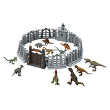 Mattel Jurassic World Dominion 2023 Holiday Advent Calendar, 24-Day Countdown, Daily Surprise of Mini Dinos, Humans & Gate Pieces