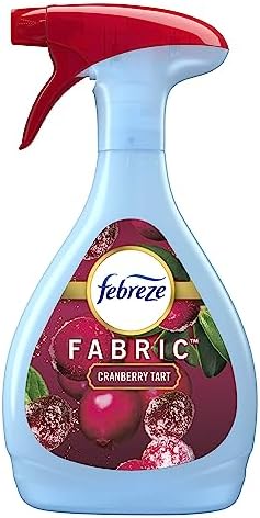 Febreze Fabric Cranberry Tart- Limited Edition - Fabric Refresher, 27 Fl Oz (Pack of 1), Red