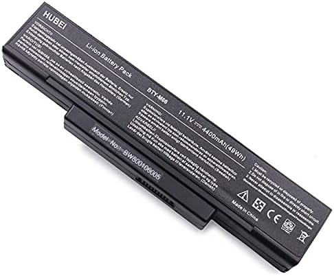 11.1V 4400mAh BTY-M66 Replacement Battery for MSI CR400 CR400X CR420 CR420X CX410 CX420 CX420MX CX420X EX400 EX400X EX410 EX460 EX460X EX465 EX465X EX600 EX600X EX610
